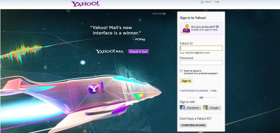 how to create phishing page for yahoo