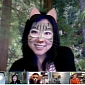 You Can Wear Cat Masks and Angel Halos in Google+ Hangouts Now