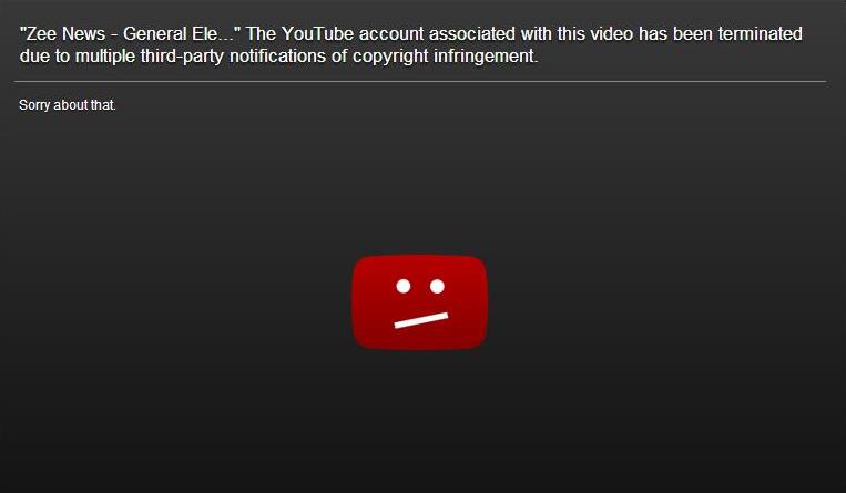 YouTube Terminates Account of Indian News Network