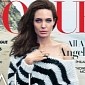 Angelina Jolie and All 6 Kids Do Vogue
