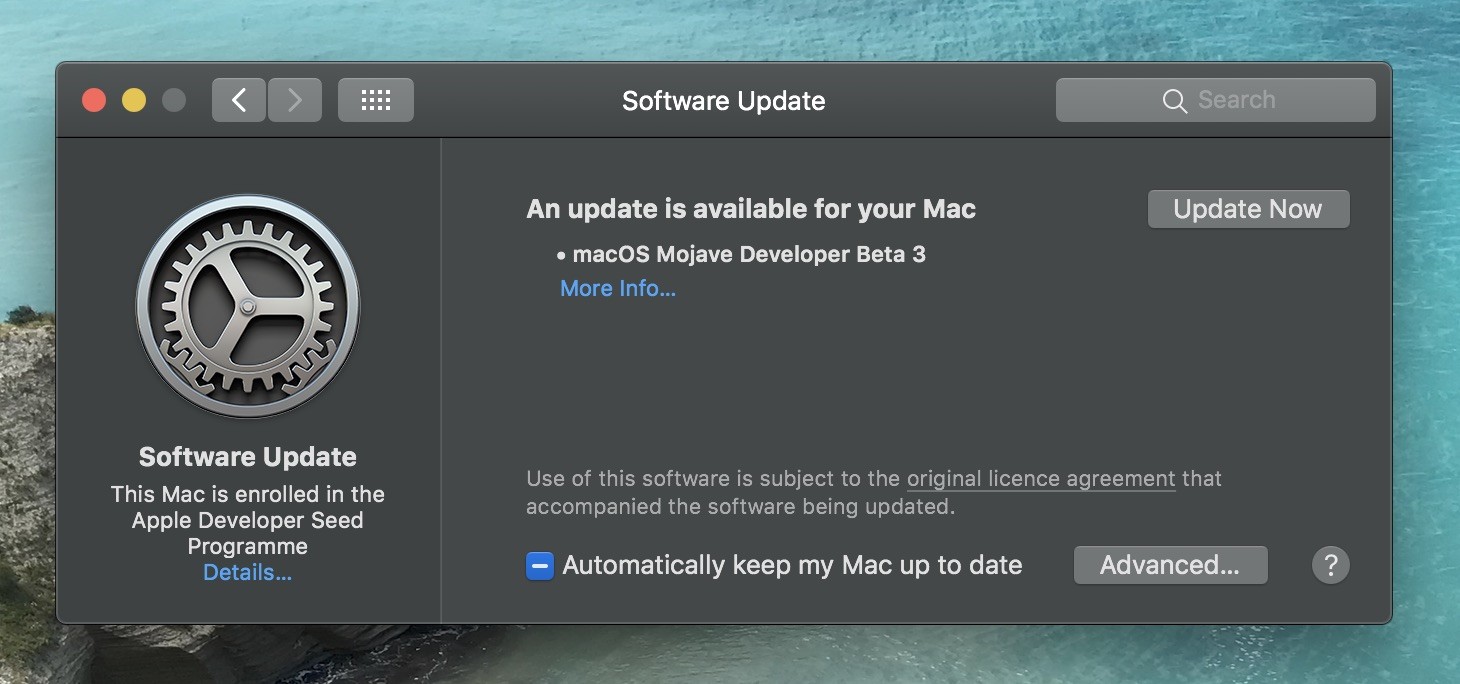 mac mojave update download