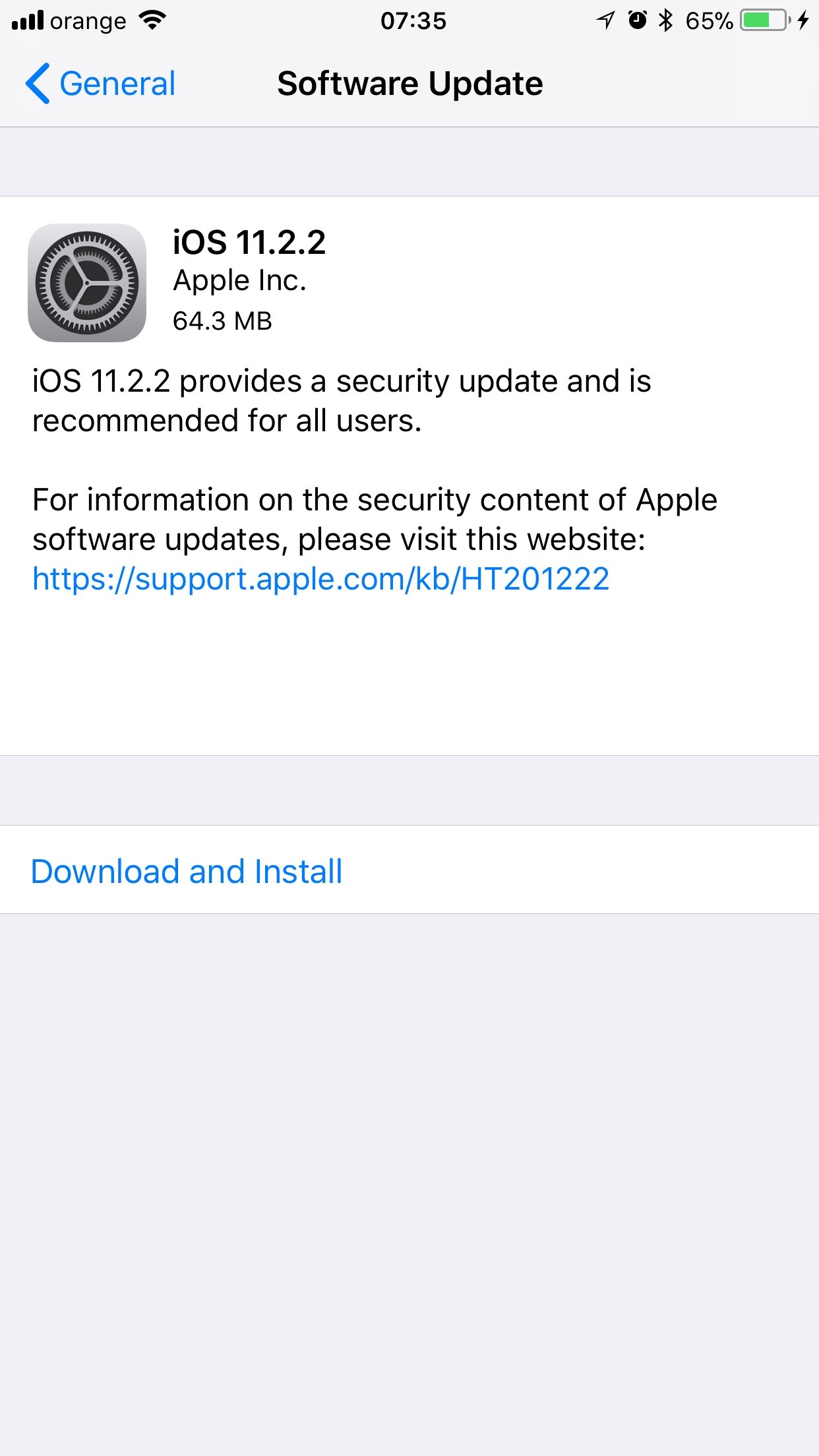 apple security update meltdown