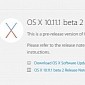 Apple Releases Second Beta of OS X 10.11.1 El Capitan to Developers