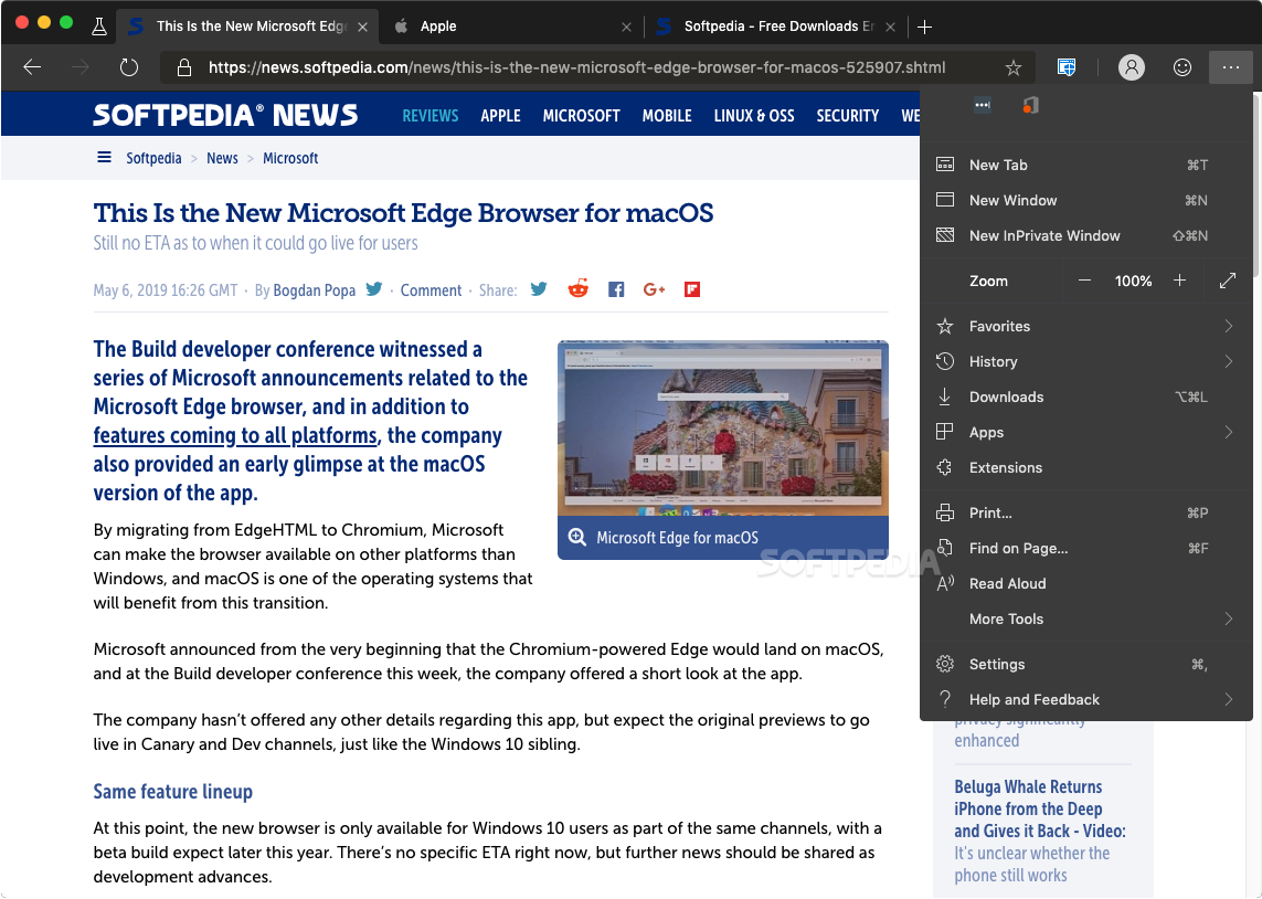 microsoft browser edge for mac
