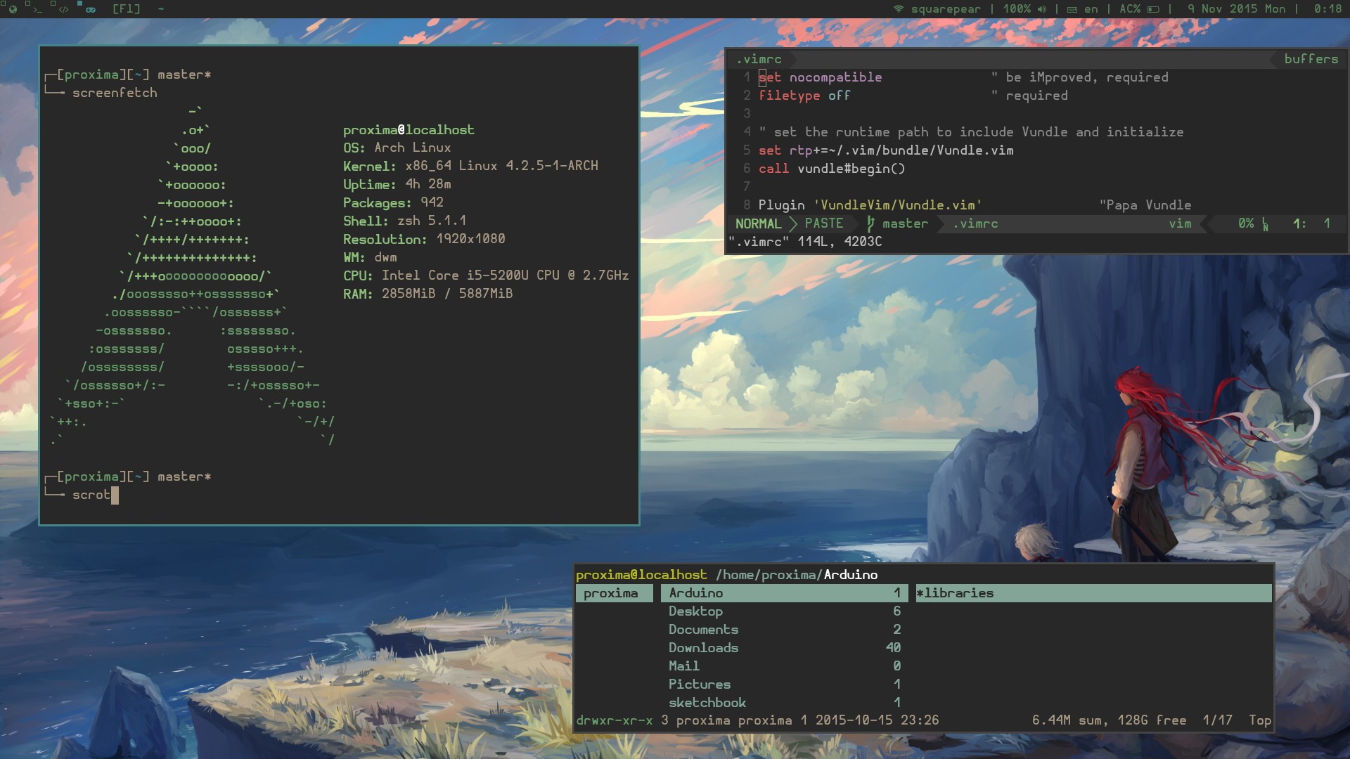 elinks arch linux