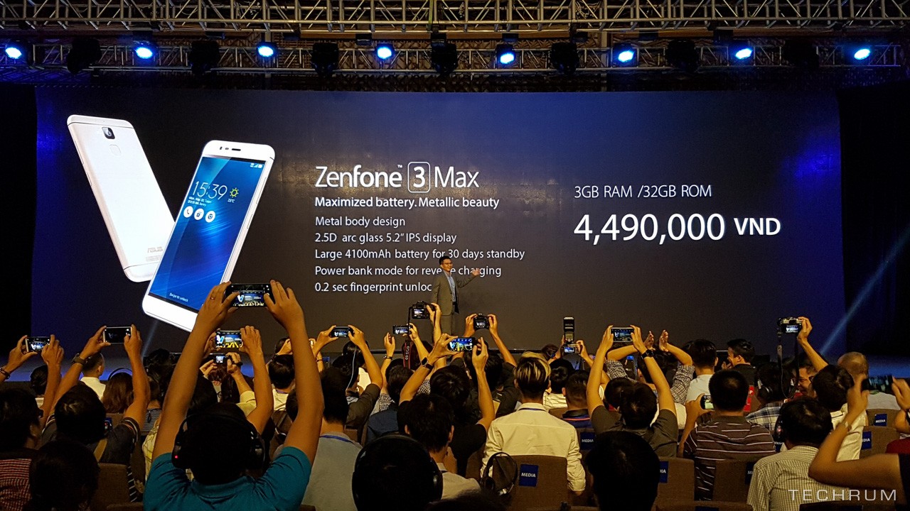 Asus Announces Zenfone 3 Laser And Zenfone 3 Max