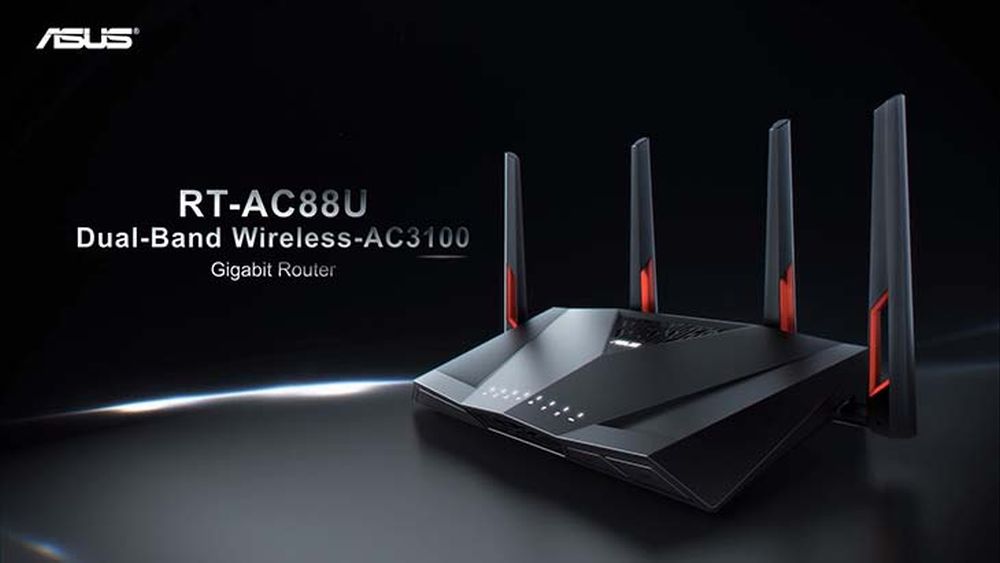 ASUS RT-AC88U Gaming Gigabit Wireless-Router+ latest ASUSWRT-MERLIN firmware