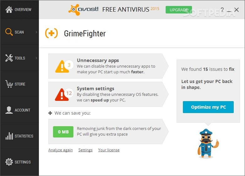 avast free antivirus features