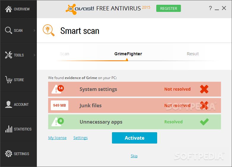how do you disable avast free antivirus
