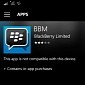 BlackBerry Abandons Windows Phone, Removes BBM App