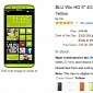 BLU Win HD LTE Smartphone Upgradeable to Windows 10 on Sale at Amazon for £50