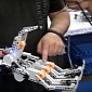Check Out This Lego Cyborg Arm with Smartphone Mount