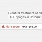 Chrome 56 to Mark Some HTTP Pages as Insecure