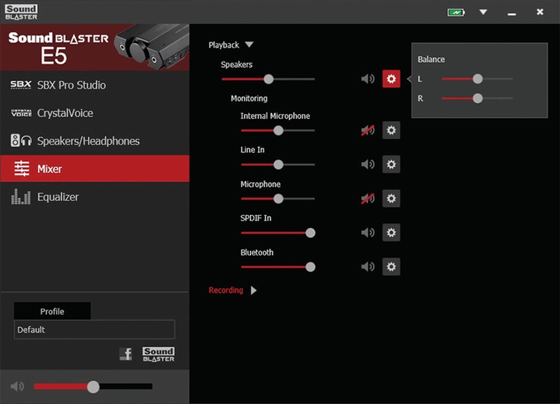 creative sound blaster control panel not opening