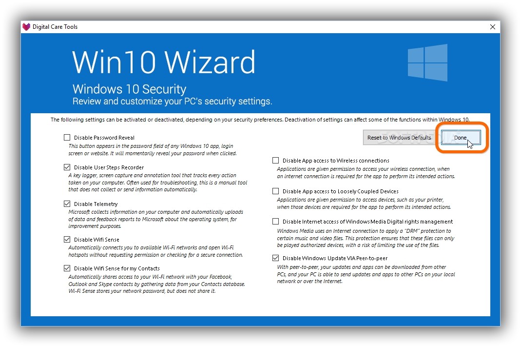 download the new version for windows W10Privacy 4.1.2.4
