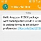 Don’t Fall for This FedEx Text Message Scam