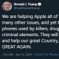 Donald Trump Uses iPhone to Call for Apple to Hack iPhones