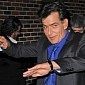 Drunk Charlie Sheen Put in a Headlock, Kicked Out of Bar in OC - Video