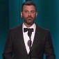 Emmys 2015: Jimmy Kimmel Ate the Emmy Winner Envelope, Matt LeBlanc Wasn’t Amused - Video