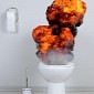 Exploding Toilet Puts Woman Caught Off Guard in the Hospital