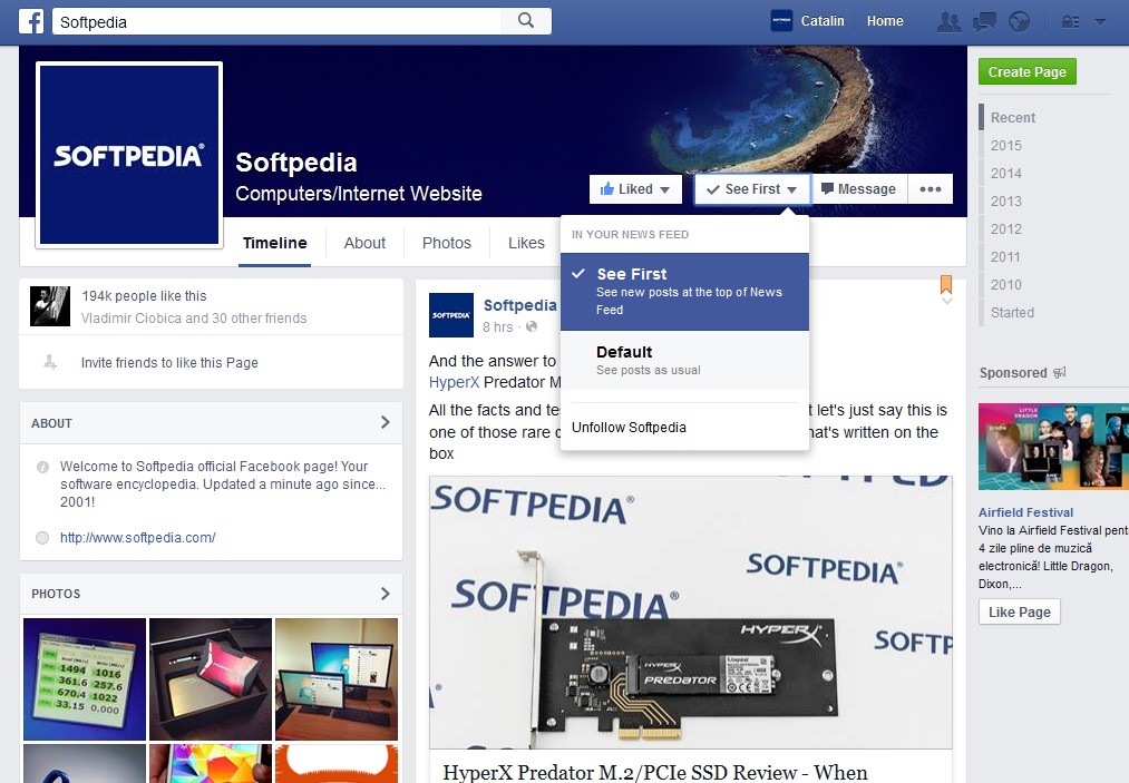 Facebook For Desktop Now Lets You Prioritize Users On Your News Feed