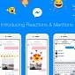 Facebook Officially Introduces Reactions and Mentions to Messenger
