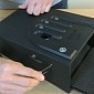 Fingerprint-Protected Handgun Safe Can Be Opened with a Paperclip