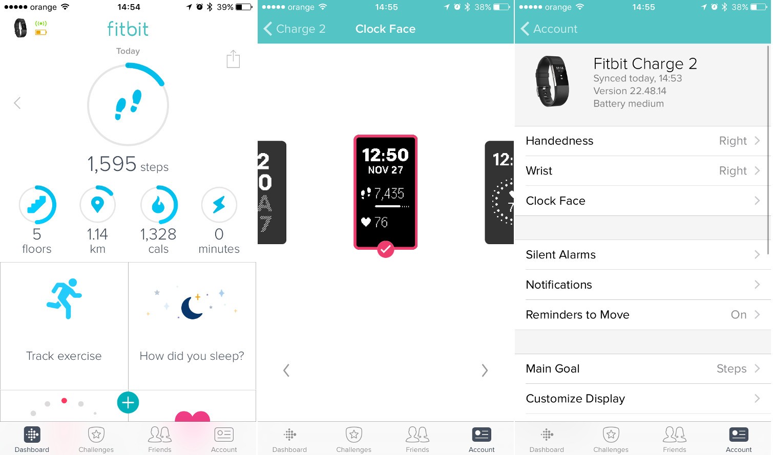 charge 2 fitbit app