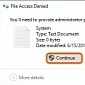 Fix "File Access Denied" Errors by Taking Ownership