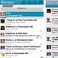 foursquare for BlackBerry Now with Notification Tray