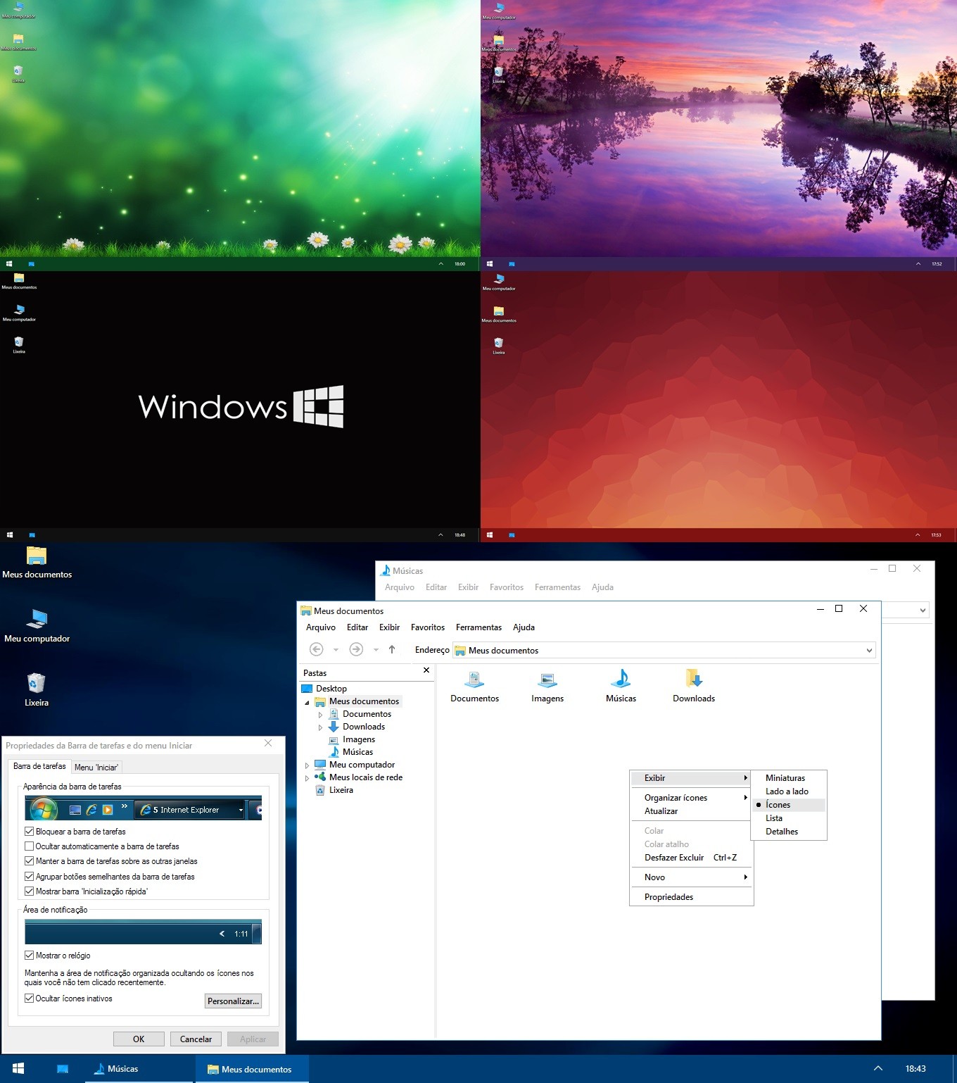 deviantart themes for windows 10