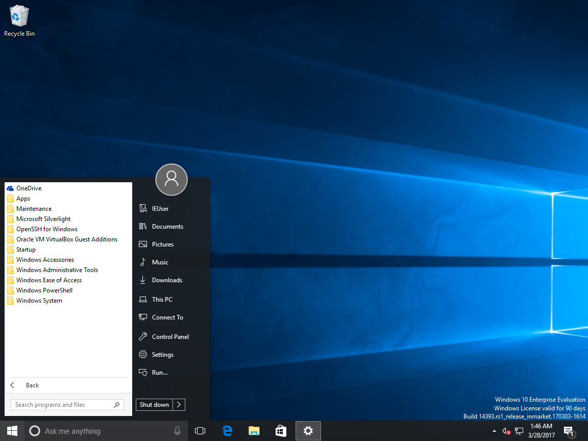Get the Windows 7 Start Menu in Windows 10 Creators Update