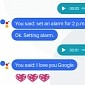 Google Assistant Answers Voice Messages in Allo