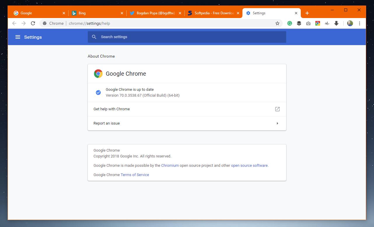 new version of chrome for mac