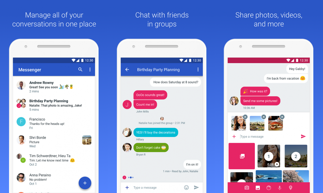 android messages search