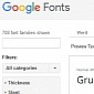 Google Web Fonts Viewed 7.6 Trillion Times, Open Sans the Most Popular