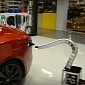 Have a Look at the Creepy Tesla Model S Prototype Charger