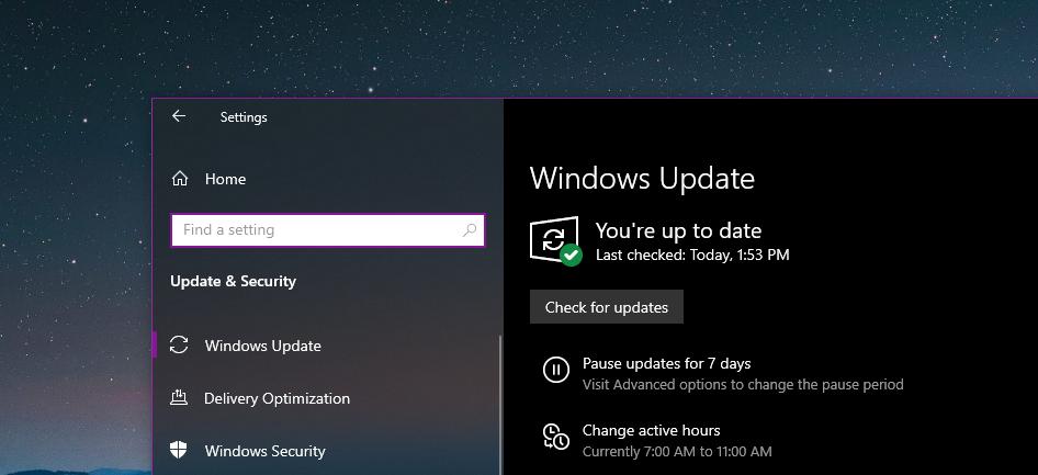 cumulative update for windows 10