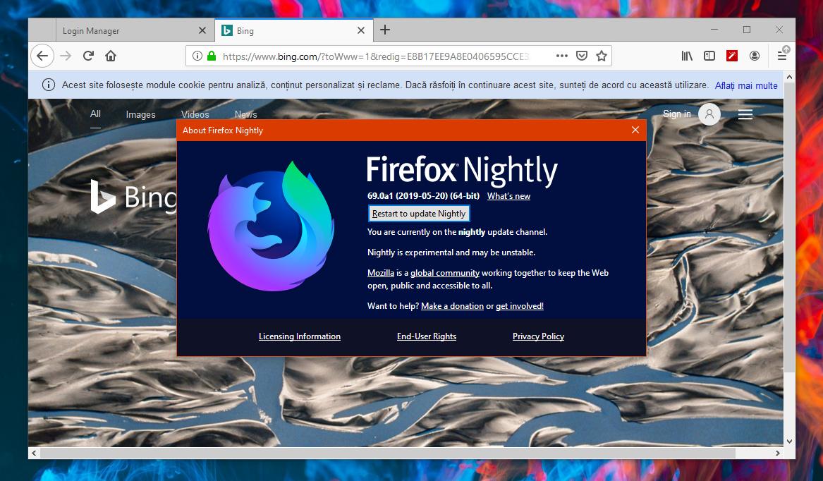 how to set password for mozilla firefox browser