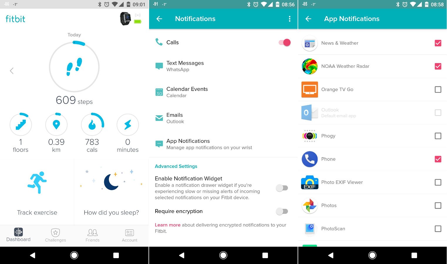 fitbit app for android