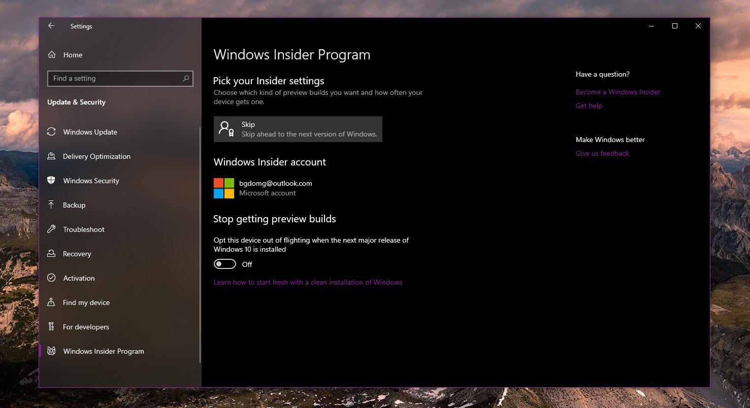 How to Leave the Windows Insider Program and Use Stable ...
