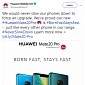 Huawei Makes Fun on Apple and Samsung for Slowing Down Phones Intentionally