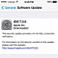 iOS 7.0.6 Bricks iPhones, but There’s a Fix