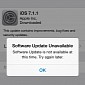iOS 7.1.1 Download Error: “Software Update Unavailable”