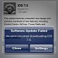 iOS 7 Download Issues Reported, Servers Acting Up