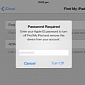 iOS 7: Find My iPhone Requires Password to Be Disabled