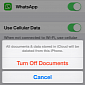 iOS 7 Lag Fix Works for Everyone: Disable “Documents and Data”