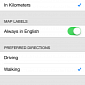 iOS 7: Setting Preferred Directions in Maps