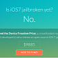 iOS 7 Untethered Jailbreak Being Forced Out with Crowdfunded Reward