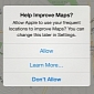 iOS 7 Will Ask You to Help Improve Maps